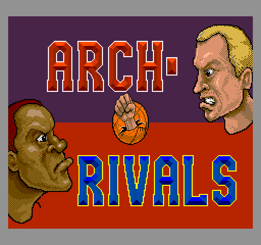 Arch Rivals (rev 4.0 6+29+89) Title Screen
